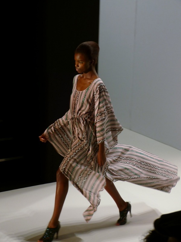 Model at Holy Ghost Spring/Summer 2013 - Mercedes Benz Fashion Week