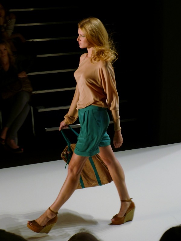 Model at Holy Ghost Spring/Summer 2013 - Mercedes Benz Fashion Week