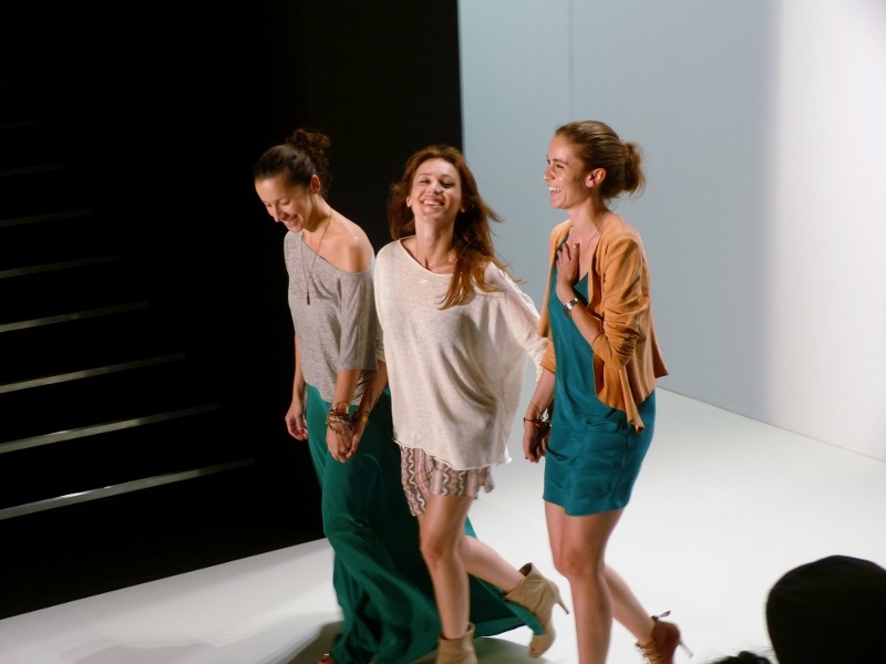 Sedina Halilovic, Ivana Bogicevic, Jelena Radovanovic at Holy Ghost SS 2013 - MBFWB