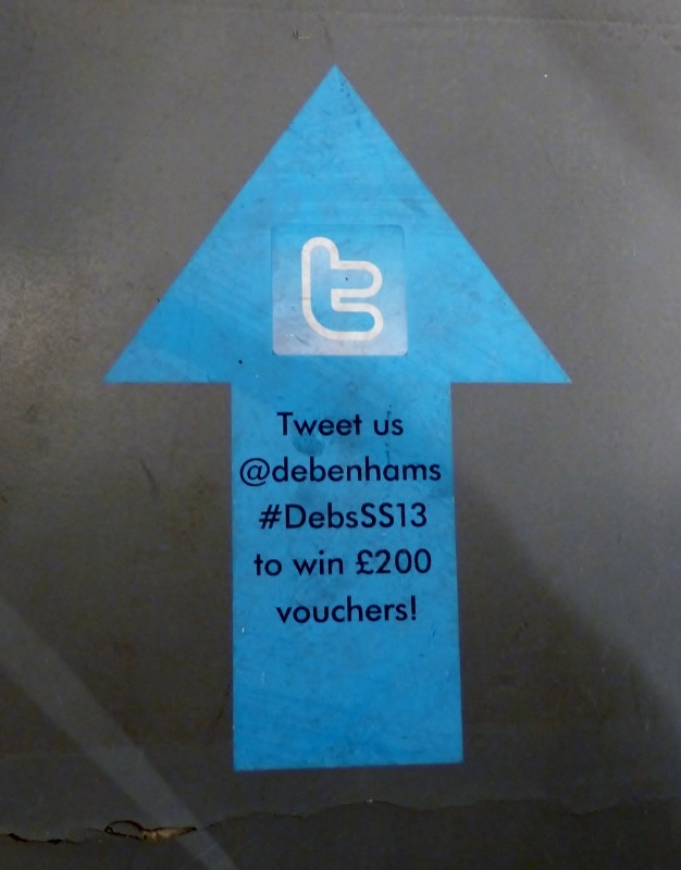 Debenhams Spring/Summer 2013 Press Show (Twitter) in London